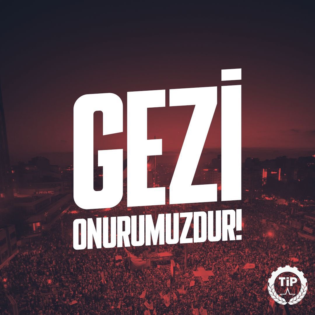 tipgenelmerkez's tweet photo. “Gezi Parkı yıkılmasın” diyen sanatçıları değil, Bolu'da yanan oteldeki ölümlerden sorumlu olduğu tespit edilen Kültür ve Turizm Bakanlığı, Bolu İl Özel İdaresi, Bolu Çevre ve Şehircilik İl Müdürlüğü yetkililerini gözaltına alın.

Gezi onurumuzdur, hepimiz Gezi’deydik. https://t.co/SPuoIwzA85