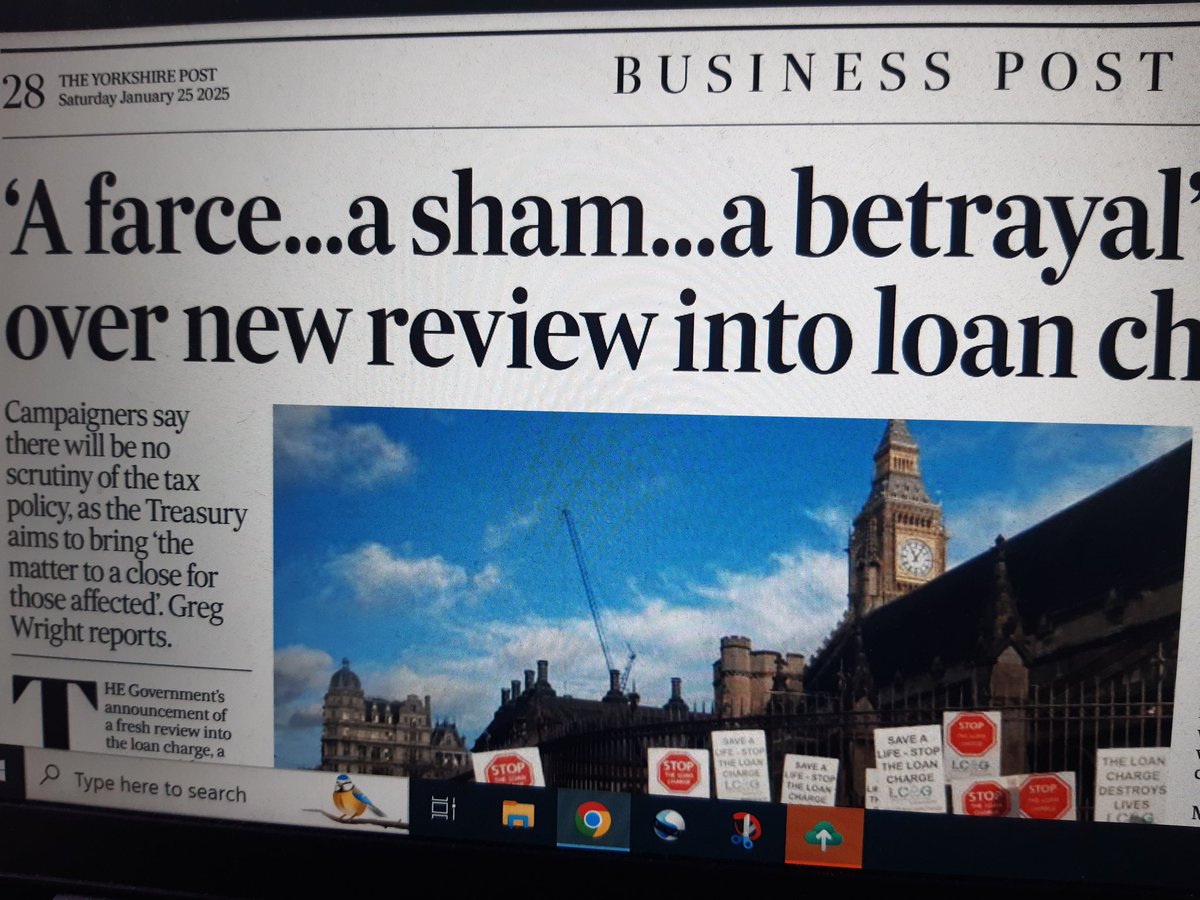 Putting the finishing touches to 1,000 words of analysis of the  latest developments in #loancharge scandal. My thoughts are with  everyone who is suffering due to this hated tax policy. Please do support the <a href="/yorkshirepost/">The Yorkshire Post</a> and #buyapaper or subscribe today.