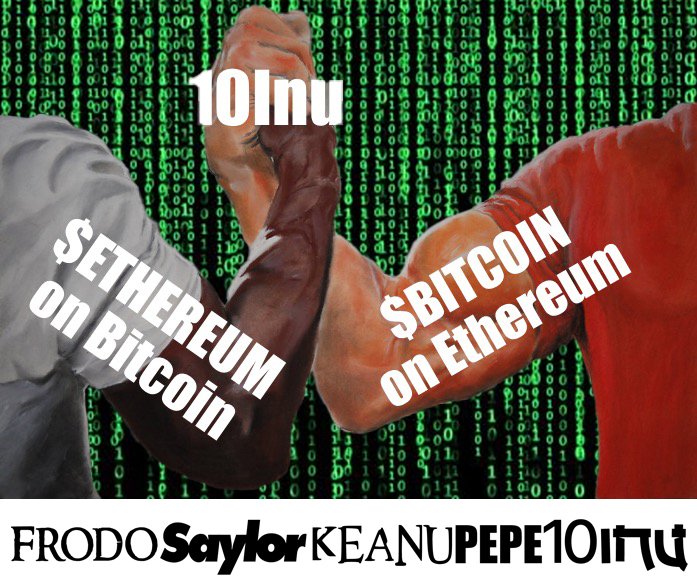 Together stronk. Ticker is $ETHEREUM

#HarryPotterObamaSonic10Inu #FrodoSaylorKeanuPepe10Inu #ETHonBTC
<a href="/fskp10i/">ETHEREUM on BITCOIN</a>  <a href="/Stacks/">stacks.btc</a>