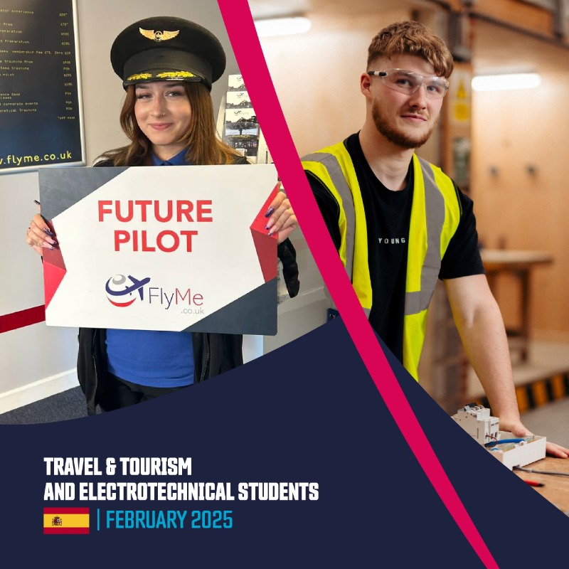 hullcollegegrp's tweet photo. The countdown to #HullCollegeOnTour is on! ✈️

Our students are preparing for once-in-a-lifetime experiences in St. Lucia, Spain, South Africa, and Thailand through the Turing Scheme.

Read more 👉 https://t.co/mfQuVysVR8 

#TuringScheme #JoinTheJourney