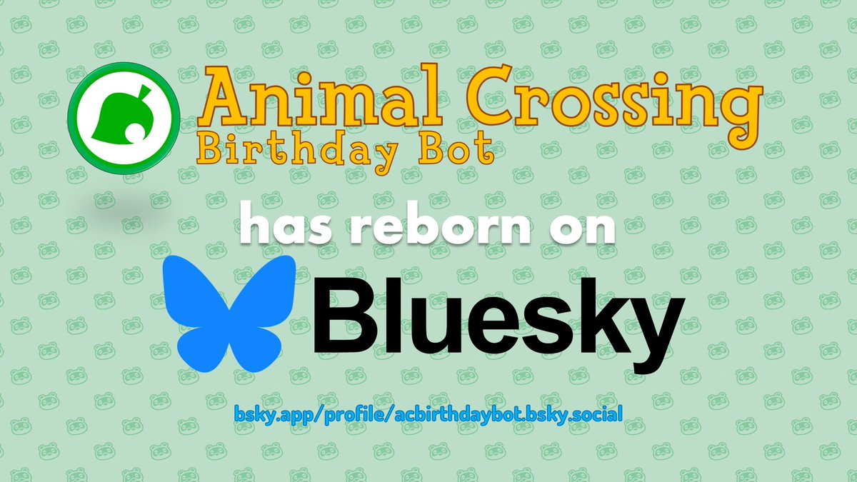 AC Birthday Bot tweet media