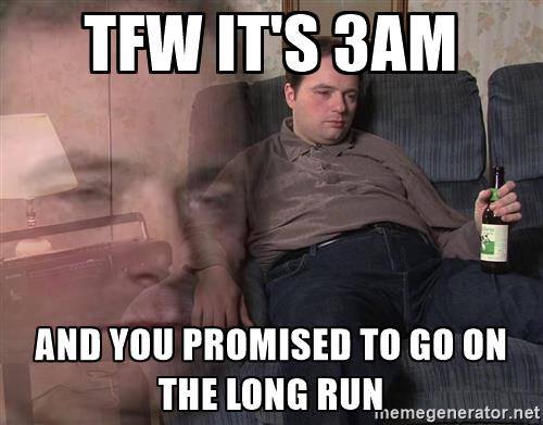 DavidDack's tweet photo. Almost weekend. Donβt act like you forgot about your long run. Lace up, youβve got miles to cover and Strava to feed!πββοΈπββοΈ #WeekendMiles #LongRunLife https://t.co/XfTpJXZYSm