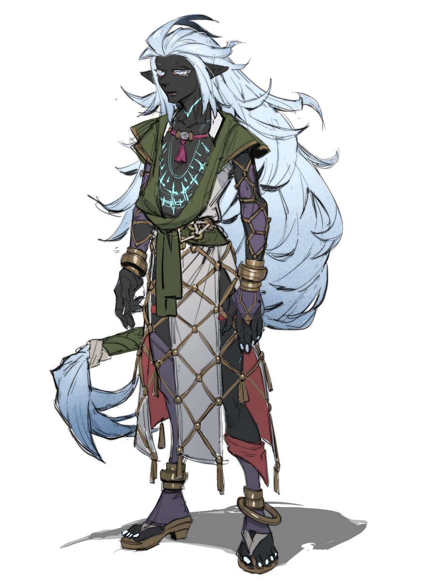 YO_SU_RA's tweet photo. My first DnD character!!⚔️
#dnd5e #hexblade https://t.co/J8lqi0xqI7
