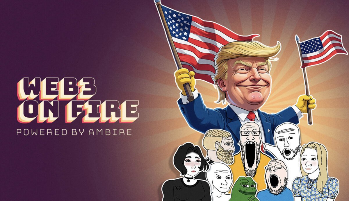onfireweb3's tweet image. Now that @realDonaldTrump is back as US President, the question is WAGMI or not? 🤔

What else happened this week:

🤩 @solana introduces SVM chains
🧐 Research finds AI Agents' meta cooked

Get all the details and more in our latest newsletter 👇

web3onfire.com/p/trump-enters…