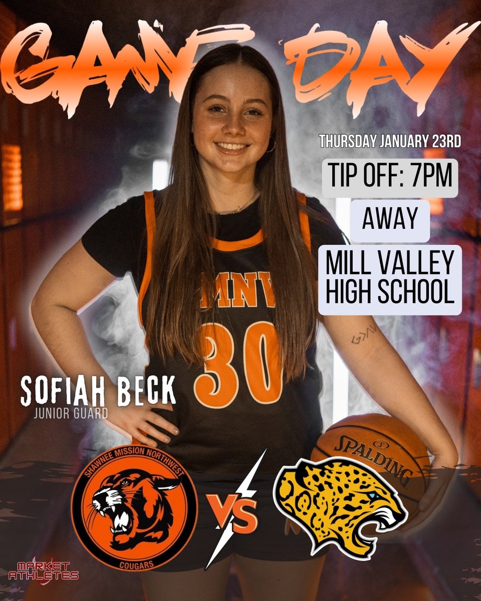 🚨 GAME DAY 🚨

The SMNW Lady Cougars hit the road tonight to take on the Mill Valley Lady Jaguars! 🏀🐾

📍 Away Game
🕠 JV: 5:30 PM
⏰ Varsity: 7:00 PM

#DatWay