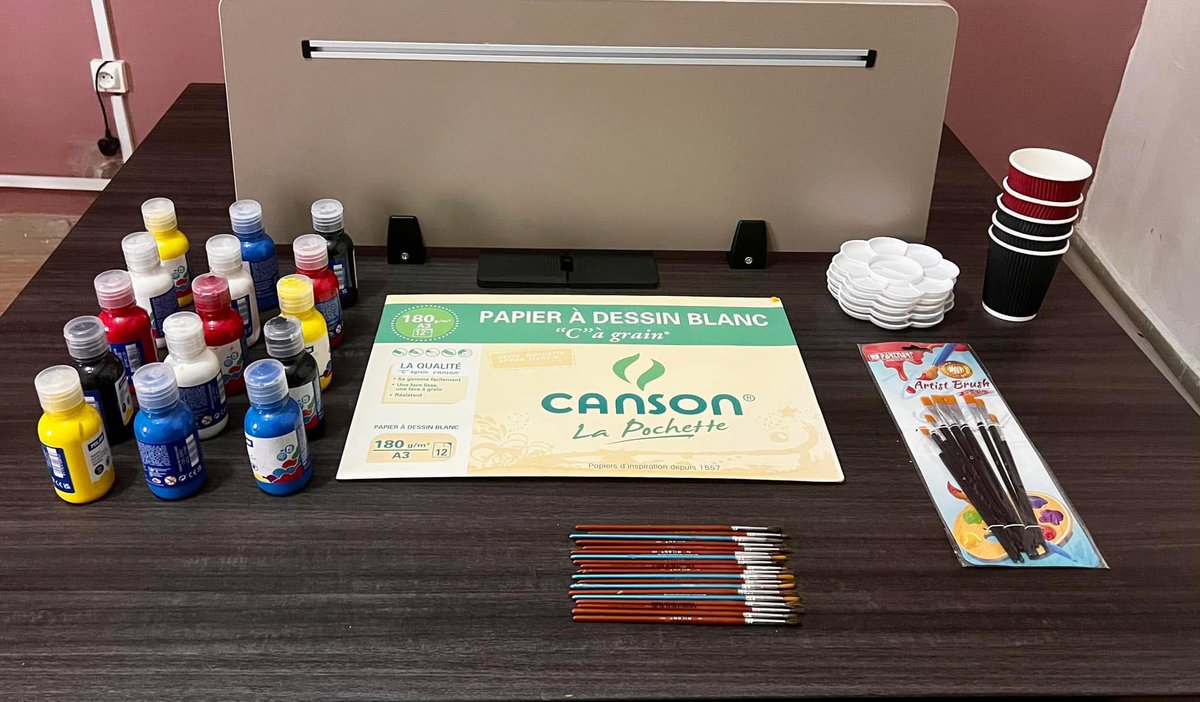 Bonjour!
Nous sommes prêts pour notre atelier 🥰