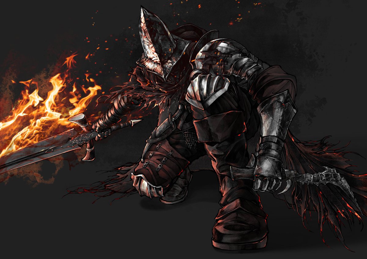 Fan art | Dark Souls III - Abyss Watcher

Artist: Xoo