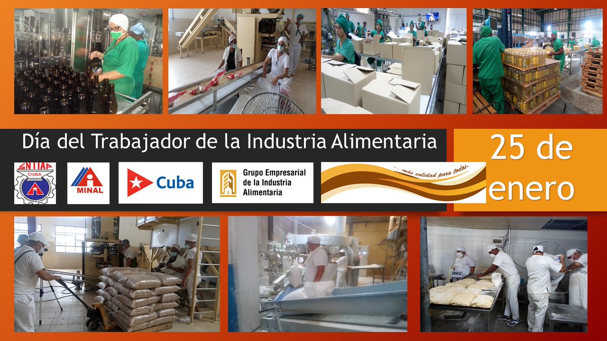 ❗️Felicidades Compatriotas‼️🇨🇺💪💯
#AlimentariaPorCuba #MinalXMásAlimentos