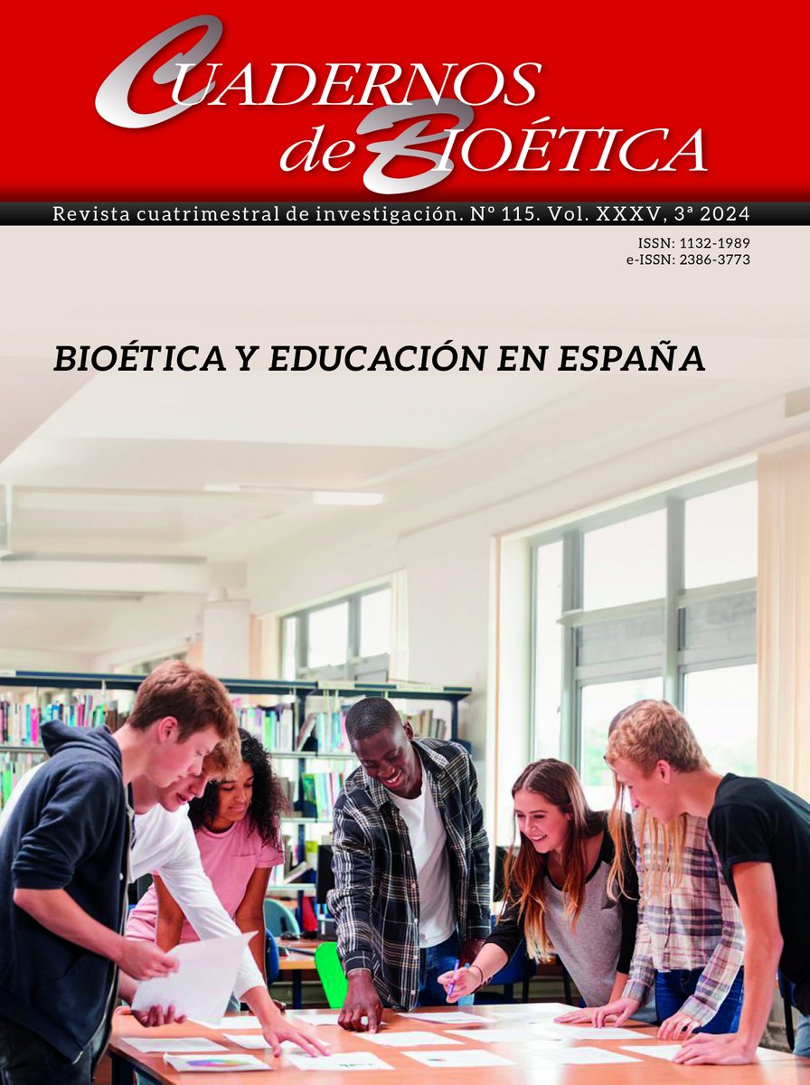 El número 115 de "Cuadernos de Bioética" ya está disponible. Puedes consultar su contenido en nuestra página web: aebioetica.org/cuadernos-de-b…