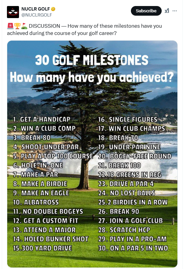 Lou Stagner (Golf Stat Pro) tweet media