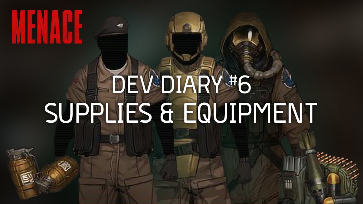 OverhypeStudios's tweet photo. Dev Diary #6 is live!

This entry explores infantry squad equipment options and the supply cost system in MENACE. It details the gear squads can bring into battle and explains how supply costs factor into decision-making.

Read it here: https://t.co/oOWr4GDXmK https://t.co/aHwq45WPr6