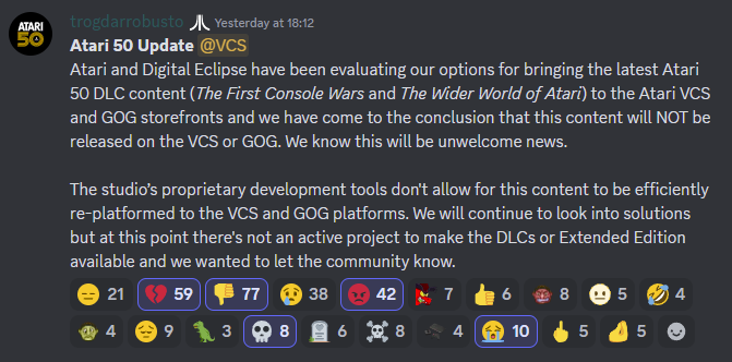 <a href="/atari/">Atari</a> What exactly prevents you from publishing it on <a href="/GOGcom/">GOG.COM</a>? If you can publish it on Steam, you can publish it on GOG, it's just Windows on x86.
If platform feature integration is the issue, you can probably re-use most of the Steamworks code by using GOG's Steam SDK wrapper.