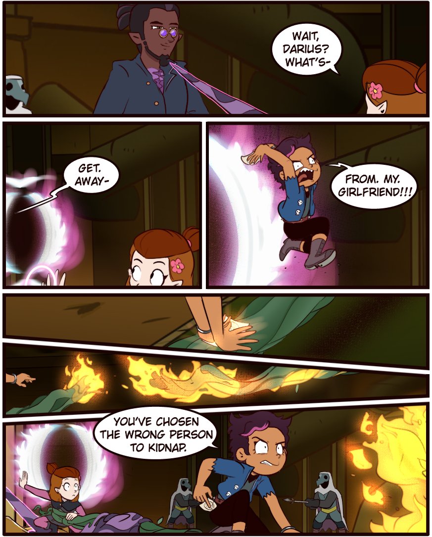 MoringmarkMark's tweet photo. Luzifer AU: First Meet #TheOwlHouse #toh https://t.co/X0YWJWgX4Y