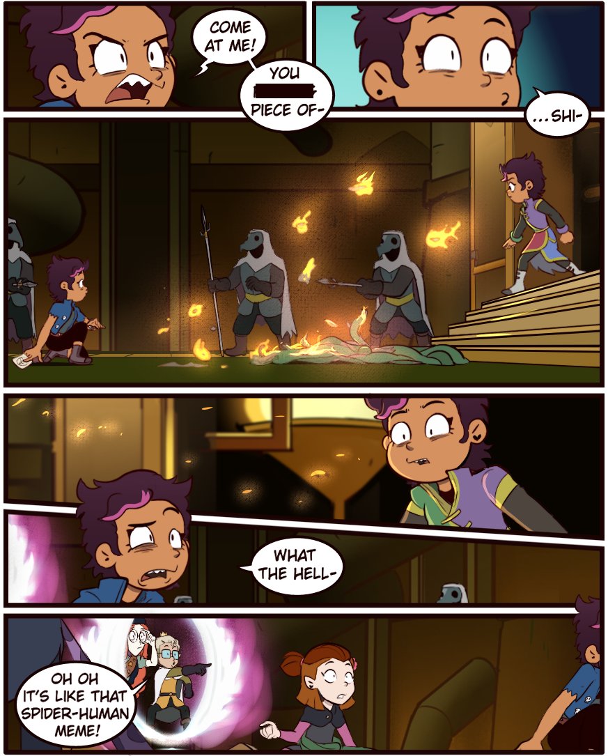 MoringmarkMark's tweet photo. Luzifer AU: First Meet #TheOwlHouse #toh https://t.co/X0YWJWgX4Y
