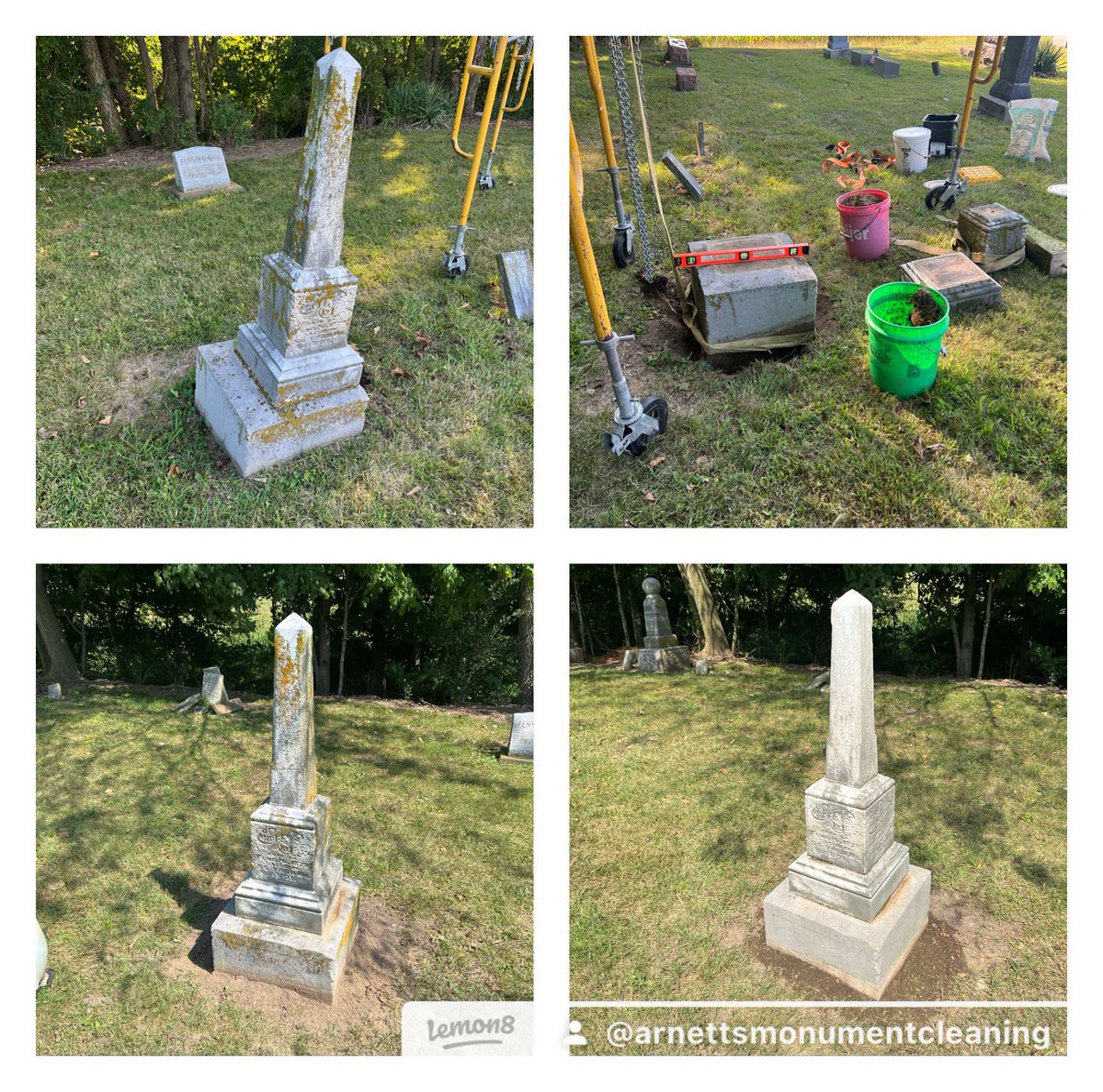 coarnett72's tweet photo. Saving our ancestors gravesites in Indiana. https://t.co/cHNwPFgtnx