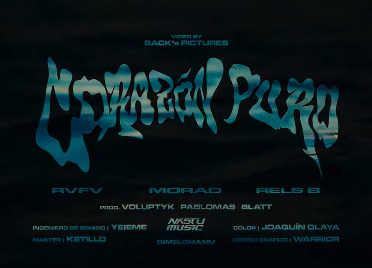 Portada + Lettering 3D + Créditos para Corazón puro 💙 <a href="/Rvfvrxiz/">R V F V 🌊🦈</a> <a href="/el_moraddd/">MORAD MDLR</a> <a href="/skinnyflakk/">Rels B .݁✧⋆</a>  los que no fallan 🔱

▶️Ya disponible en todas las plataformas 

youtu.be/zm9pM4IdBc4?si…