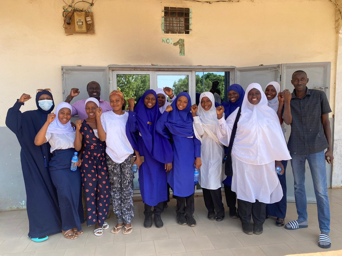 FANTANKA is hosting a safe space with students in Basse (URR), focusing on #AUTJP &amp; #SGBV. 

Students are actively engaging in the conversation, sharing their views and insights on #SGBV &amp; the #AUTJ 
we will be in Banning tomorrow to continue these important discussions