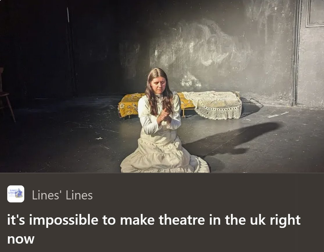 it's impossible to make theatre in the uk right now 
open.substack.com/pub/nadialines…
