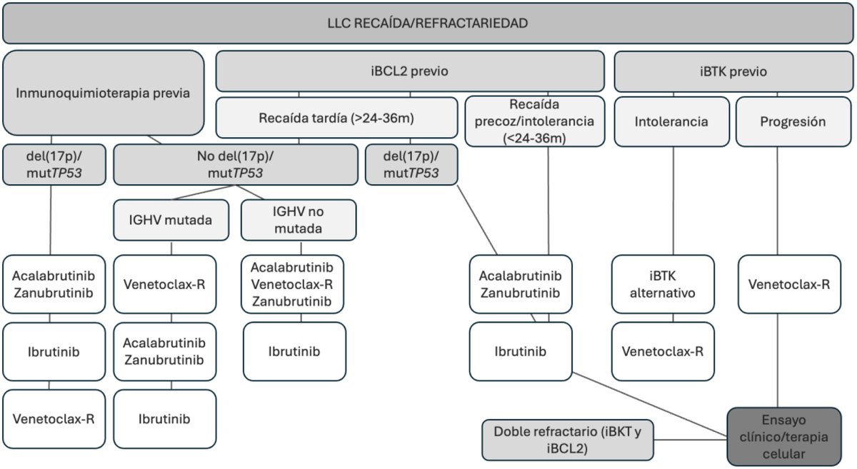 Guía para el diagnóstico y el tratamiento de la leucemia linfocítica crónica y el linfoma linfocítico de células pequeñas del Grupo Español de Leucemia Linfocítica Crónica (GELLC). elsevier.es/es-revista-med…
