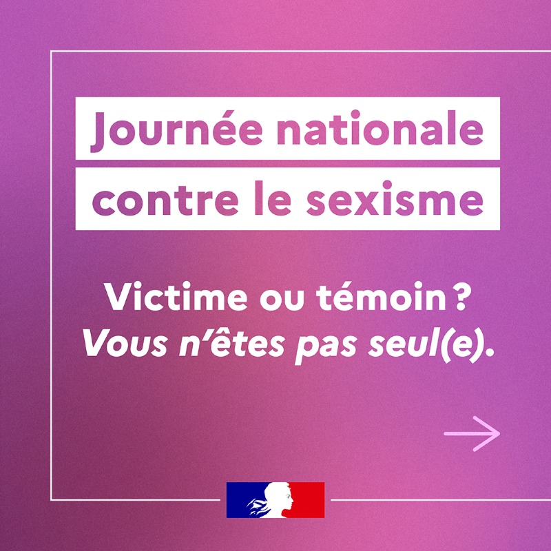 Interieur_Gouv's tweet photo. 🤝 #ToutesEtTousEgaux | Le 25 janvier est la #JournéeNationaleContreLeSexisme.

Vous êtes victime ou témoin ? Vous n'êtes pas seul.e !

Pour signaler un cas de violence, obtenir des conseils et s'informer, une seule adresse ➡️ https://t.co/QLRGYQ6ify