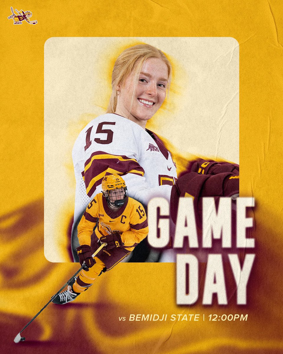 𝗙𝗶𝗲𝗹𝗱 𝗧𝗿𝗶𝗽 𝗗𝗮𝘆 is here! 〽️🚌

🏒: 〽️ vs. 🦫
⏰: 12:00 P.M. CT
🏟️: Ridder Arena
💻: <a href="/BigTenPlus/">B1G+</a> (z.umn.edu/a3ya)
📻: z.umn.edu/9voy
📊: z.umn.edu/9voz
🎟️: z.umn.edu/WHOtickets24

#GWH | #SkiUMah