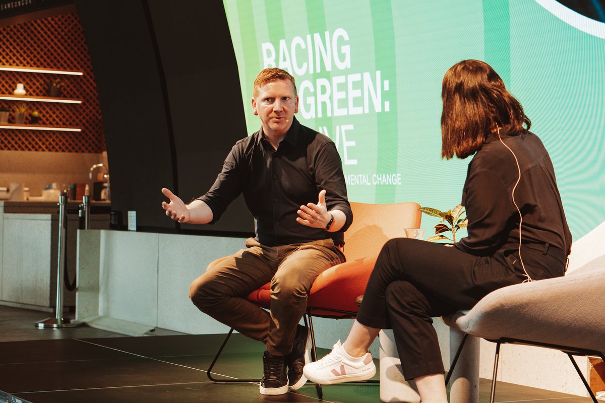 Catch the energy of Racing Green: LIVE 🎙️🌍 A live podcast at Samsung KX exploring the innovators driving environmental change. 

Don’t miss us this year—subscribe to our newsletter at mailchi.mp/earthfest/2025 for the latest updates on Earthfest 2025!
