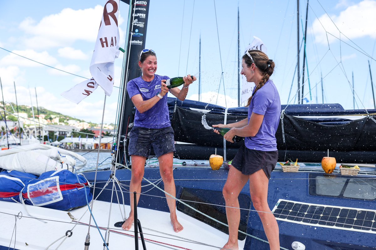 👯‍♀️ 𝘊𝘢𝘱 𝘱𝘰𝘶𝘳 𝘌𝘭𝘭𝘦𝘴 | Les candidatures sont ouvertes

Avis aux navigatrices qui souhaitent participer à leur 1ere transatlantique en compétition. A la clé, une bourse et un accompagnement personnalisé sur Class40, pour un duo 100% féminin

📲 ‣ bit.ly/CapPourElles20…