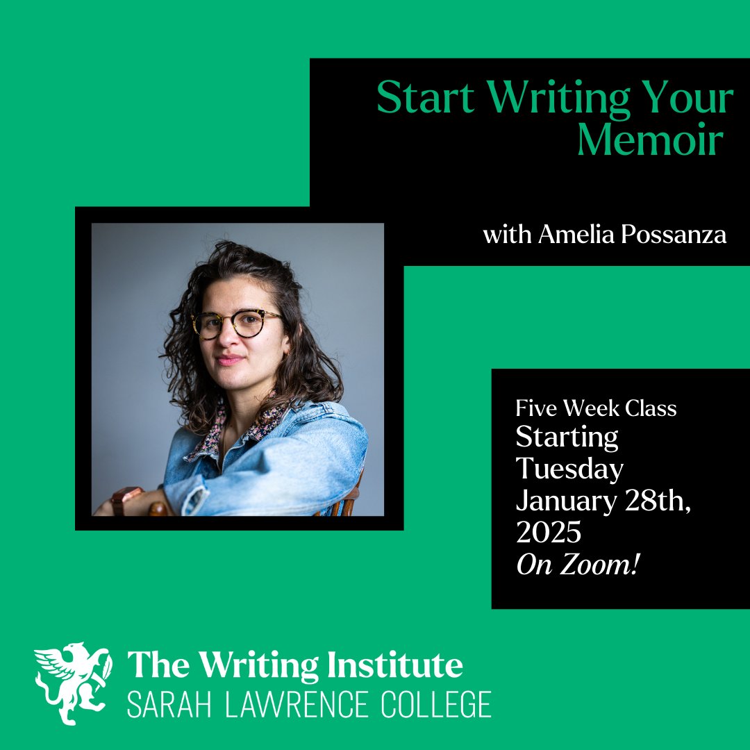 ✏️ Featuring February Classes! ✏️⁠
⁠
Amelia Ponssanza's new class starts next week, and we still have a few spots open! 

Sign up now to dive into memoir writing in this supportive workshop for beginner and intermediate writers alike.
⁠
Register now via the link below 🔗