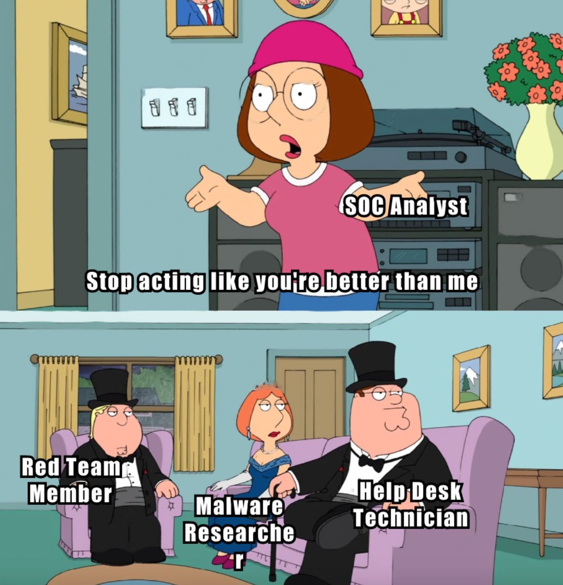 SOC Analyst vs The others