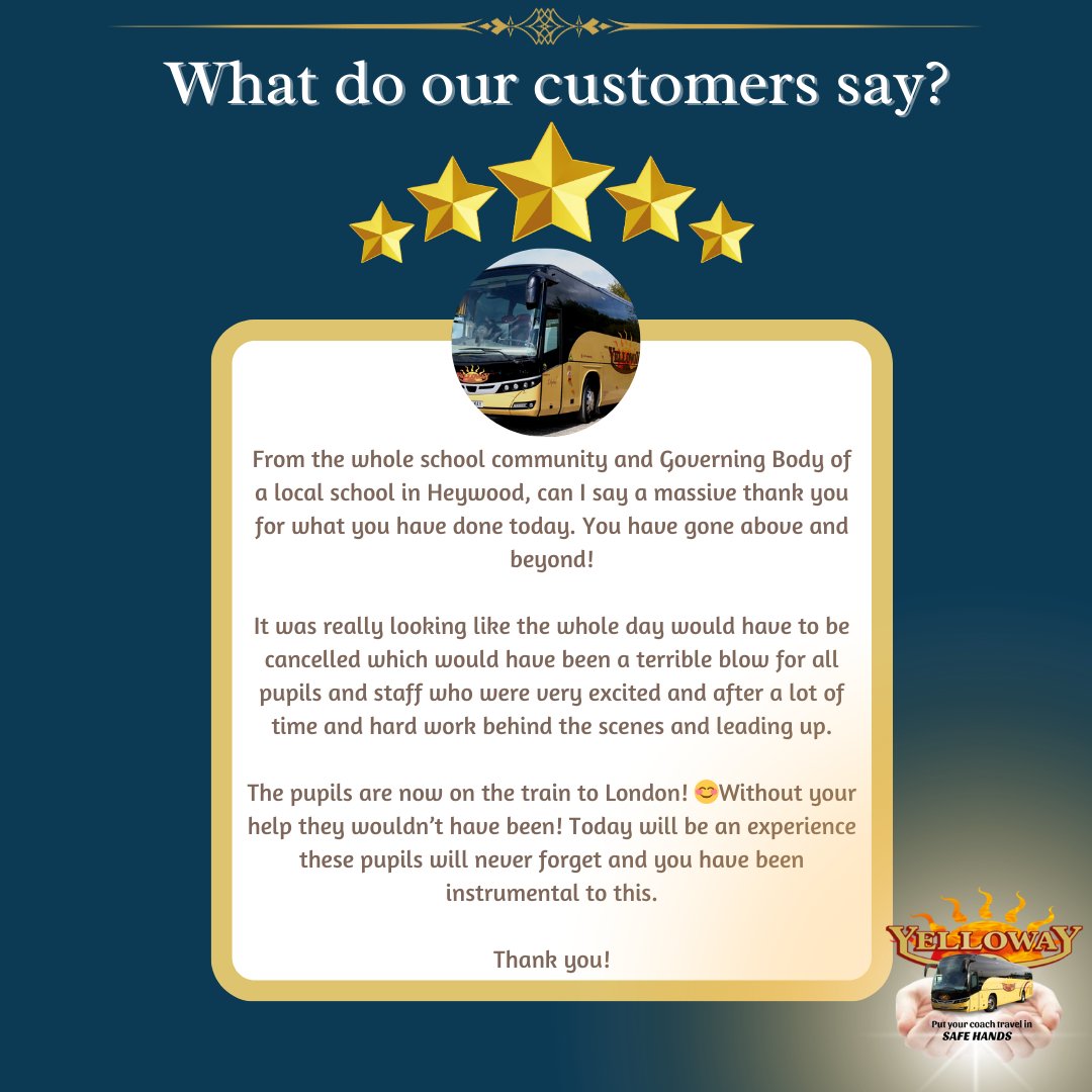 Yelloway's tweet photo. ⭐⭐⭐⭐⭐FEEDBACK FRIDAY!
We're grateful to everyone that appreciates our service and is happy to say so👏👍👏

Have your say here 🔗https://t.co/gI1x73aKtc

#yelloway #haveyoursay #reviews https://t.co/gL7o8GeqI1