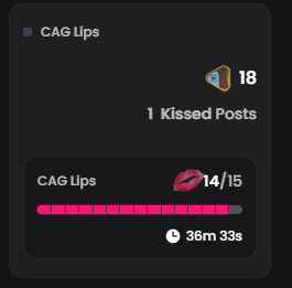 I wana kiss $cag baby $zentry and $ron fam 😘