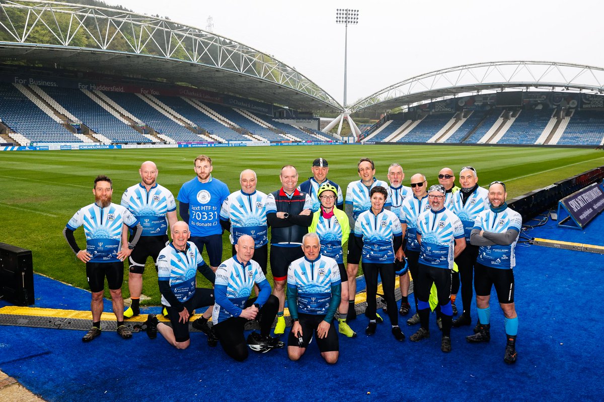 htafcfoundation's tweet image. 🔵⚪ There is still time to sign up for our Biking 4 Breakfast ride! The B4B team will be travelling from John Smith's Stadium to Exeter City's base at St James' Park ahead of our final away fixture of the season! 🚴

More info here ➡️ ow.ly/O9Uw50UsKs8

#HTF @htafc