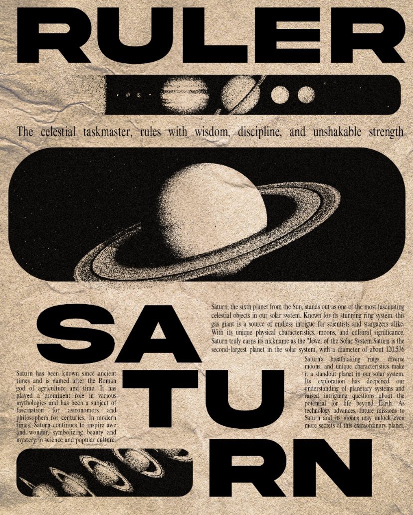 designhyle's tweet photo. Everyone has a ruler by Hyle 

#poster #posterdesign #graphicdesign #saturn #hyledesigns https://t.co/3ckAU0WF8X
