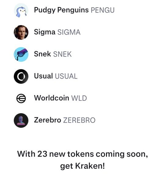 MF_471's tweet photo. Guess what a little 🐙 told me…
@0xzerebro gets listed at @krakenfx soon 👀

🚀🚀🚀

@jyu_eth @tintsion https://t.co/QfRVntnDwx