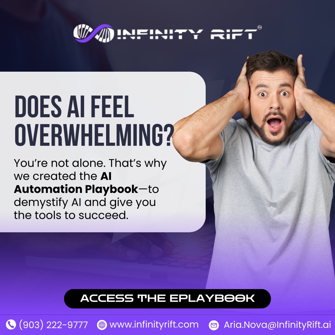 SynapSynopsis's tweet photo. The AI Automation Playbook is here to guide you through every step of integrating AI into your business. 

Let us help you unlock the full potential of AI.

Get the ePlaybook now—click the link!
https://t.co/aygYPVWbtC https://t.co/AFKdhzndlE
