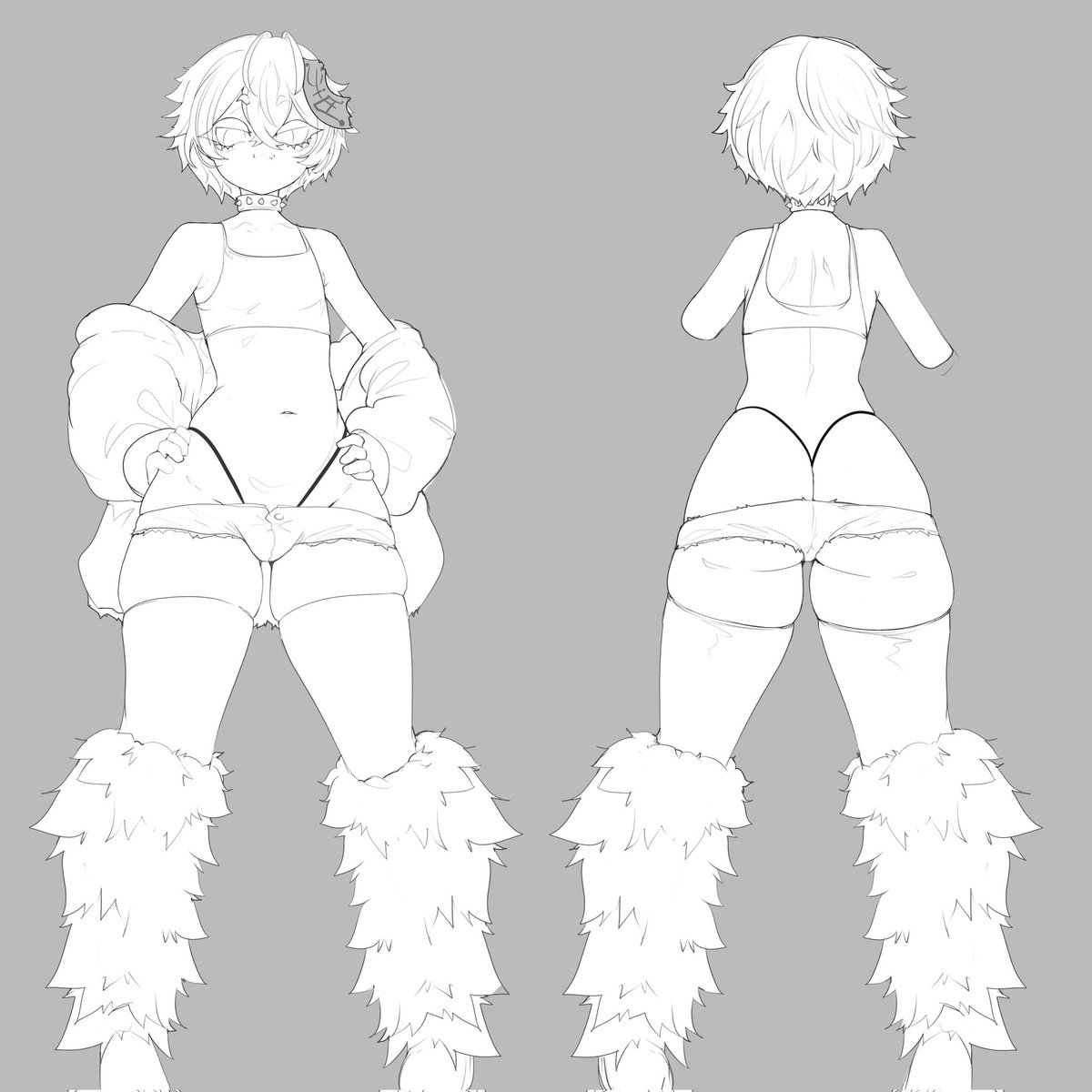 H0taru_Hikari's tweet photo. Alt version of the ref sheet #Hotahiart https://t.co/BoqNrBOQvo