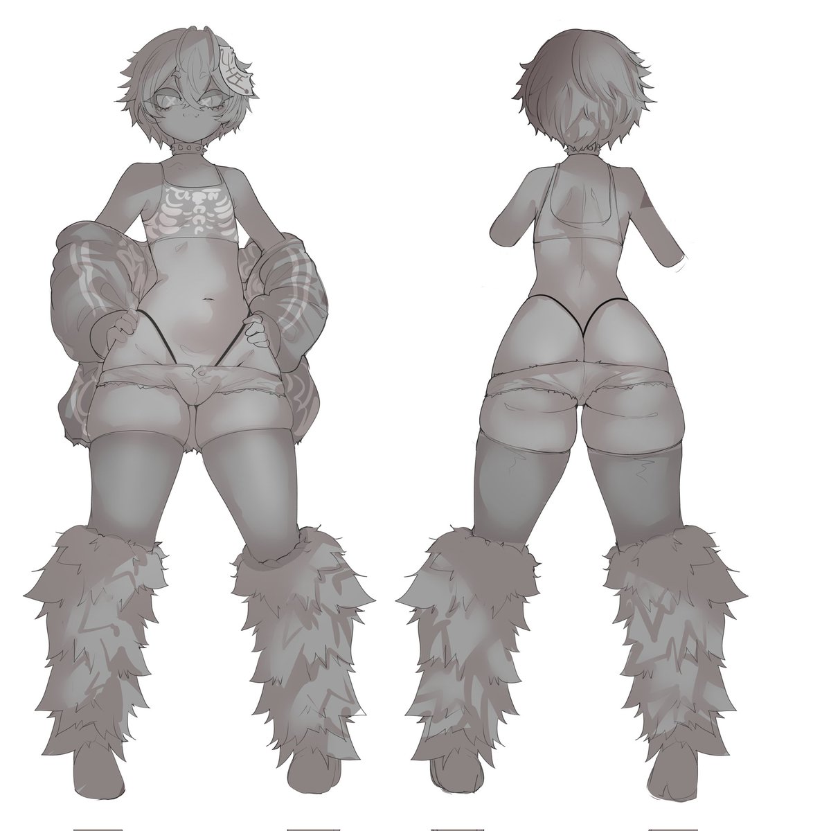 H0taru_Hikari's tweet photo. Alt version of the ref sheet #Hotahiart https://t.co/BoqNrBOQvo