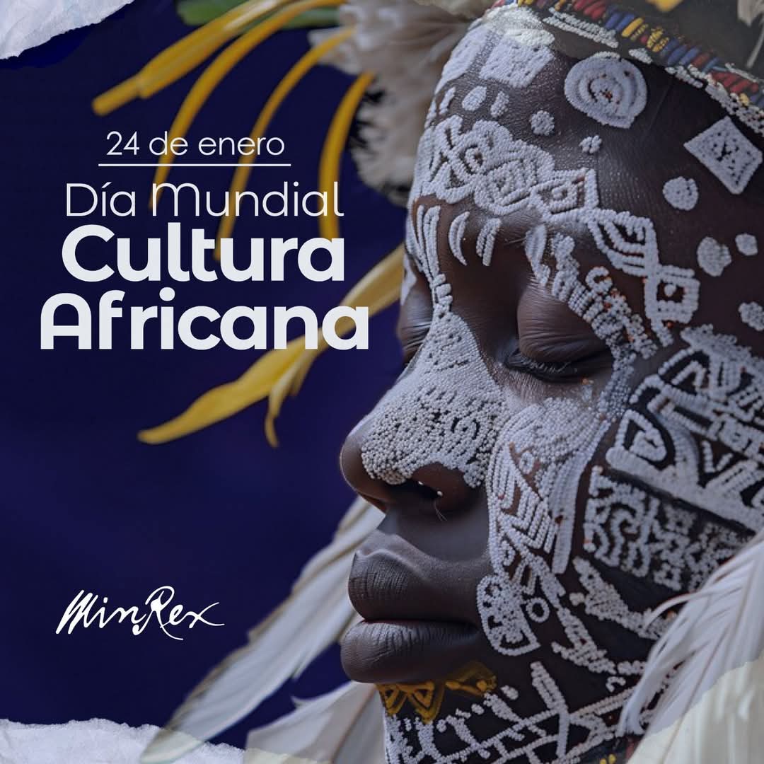 Africa cuna de la humanidad, artes, tradiciones y costumbres que trascienden las fronteras. En el #DíaDeLaCulturaAfricanaYLosAfrodescendientes, el abrazo con este #ColorCubano que defiende la paz y la amistad.