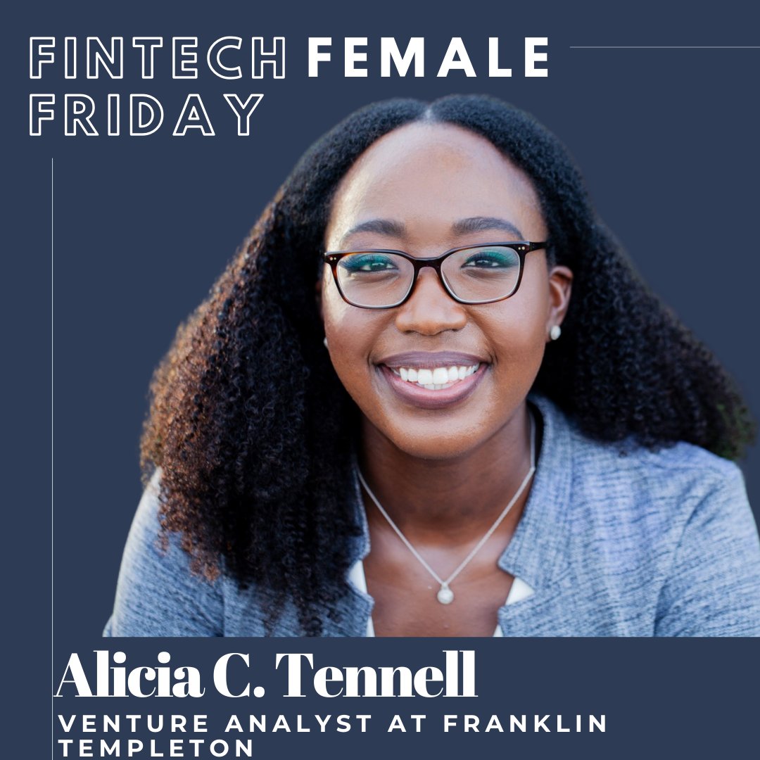 NYCFintechWomen's tweet photo. Meet Alicia C. Tennell, Venture Analyst at Franklin Templeton conducts on-the-ground research, enabling stakeholders on her team to engage with disruptive technology companies that enhance their investment service delivery. 

Learn more about Alicia here: https://t.co/f0xGo1zwqz https://t.co/xQsxlKJlRT
