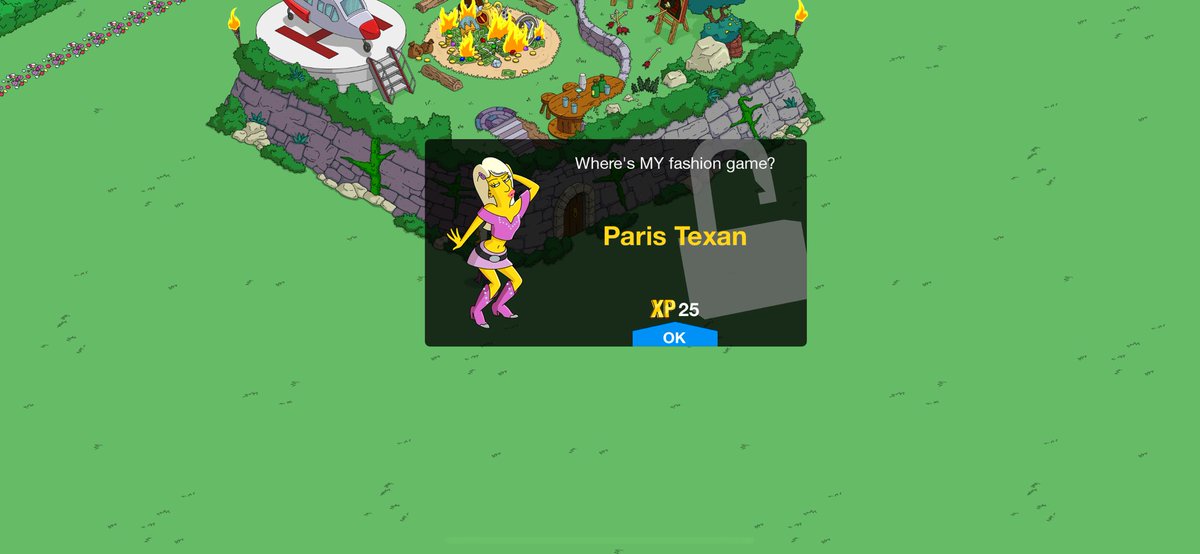 BizarroDoom's tweet photo. With hours left on #SimpsonsTappedOut, I unlocked the only character I had left along with Billionaire Haven.  I did all that could be done. https://t.co/m6dgMsUtLa