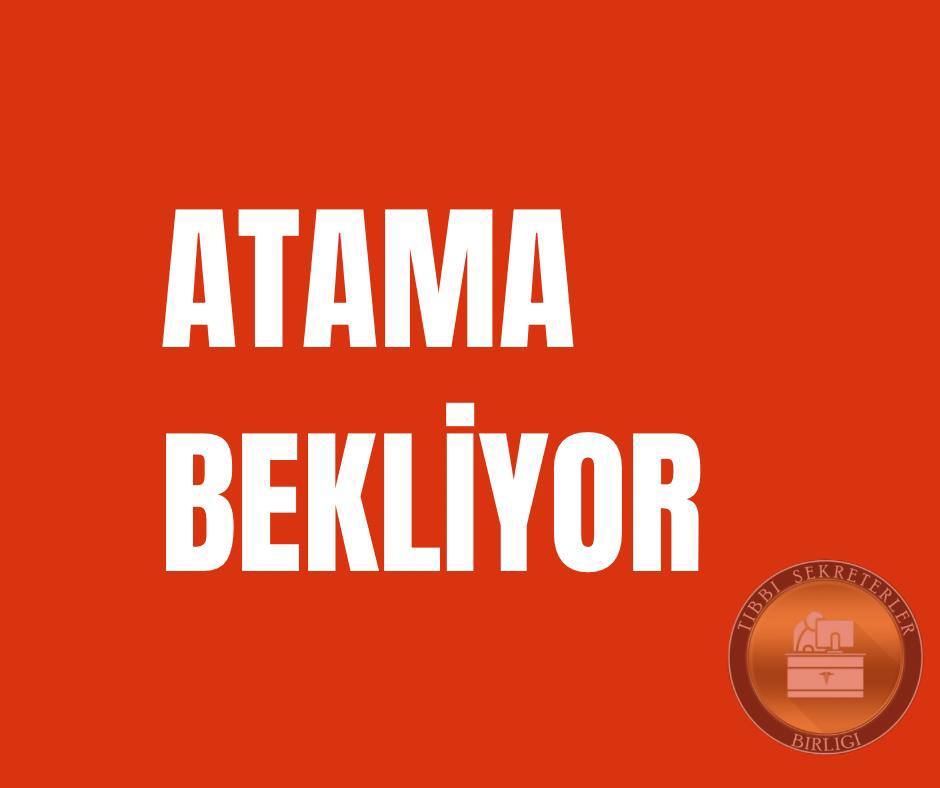 En geniş çalışma alanı Tıbbi Sekreterlerde. Yapılan alımın mağduru olmak istemiyoruz... #CBSağlıktaAlımıBölme