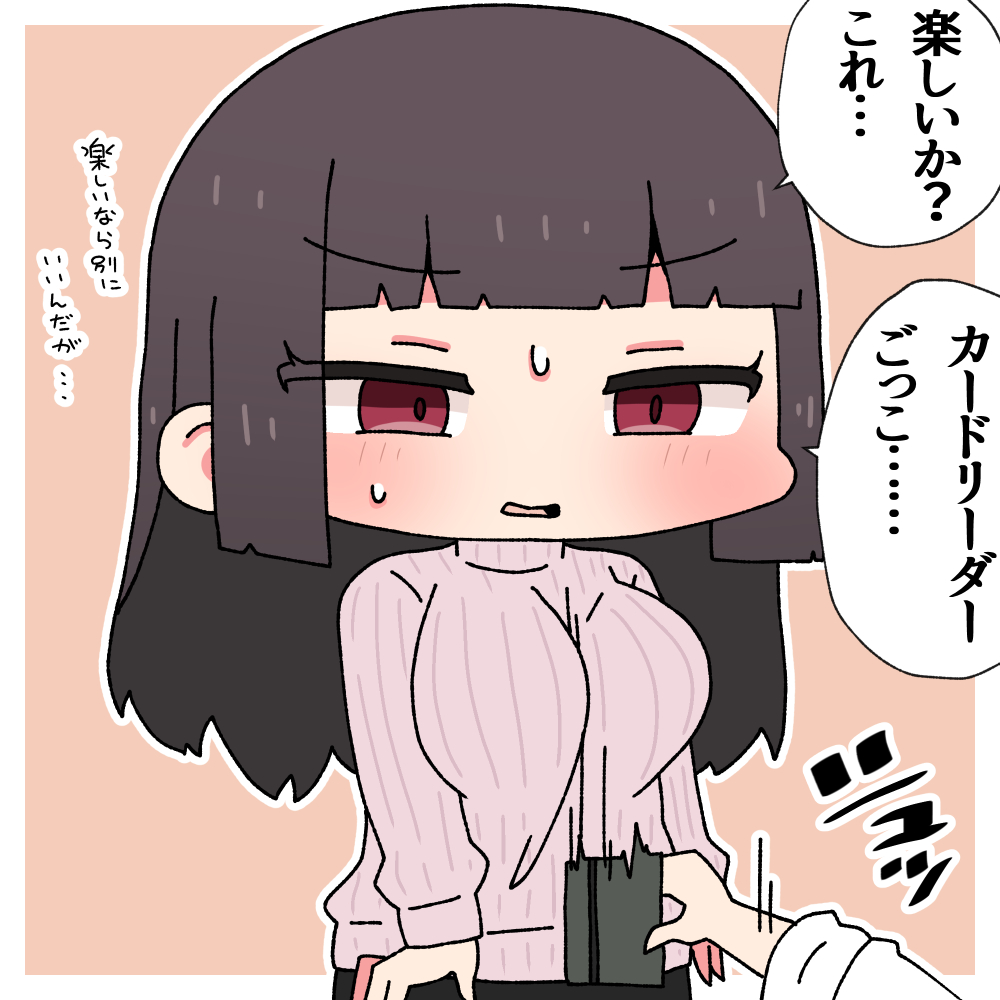 カードリーダーごっこ 