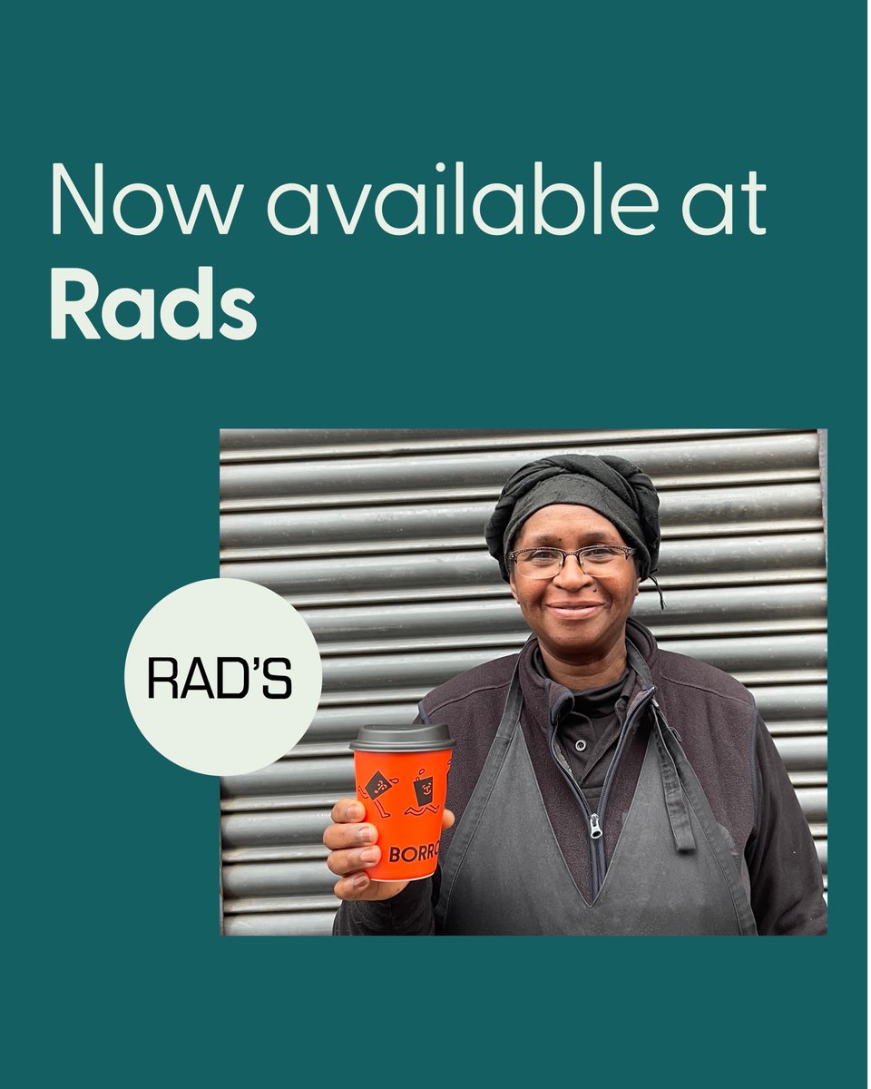 borro_org's tweet image. Ancoats, your lunch break just got greener! 🌿 Swing by RADS Carribean and sip sustainably by adding a Borro cup on your next order☕🌍

#BorroManchester #GreenerManchester #ReturnableCups#SustainableLiving #CoffeeTime #CoffeeMCR#PlanetFriendly