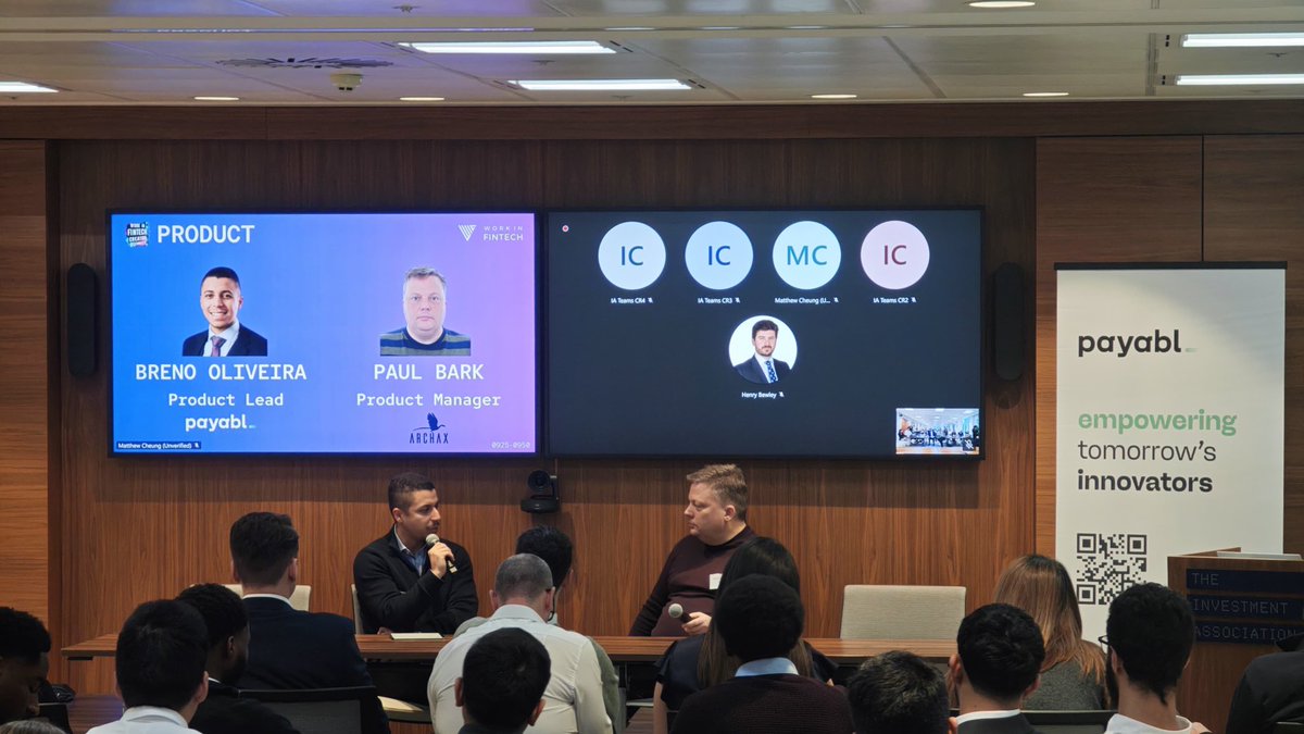 Today, Andrew Flatt, CTO and Paul-Angus Bark, Product Manager at <a href="/ArchaxEx/">Archax</a>, took the stage at the <a href="/WorkinFintech/">Work in Fintech // workinfintech.eth</a> Creator Summit, an event dedicated to inspiring and guiding the next generation of fintech talent.

We are proud to be contributing to such a meaningful initiative,