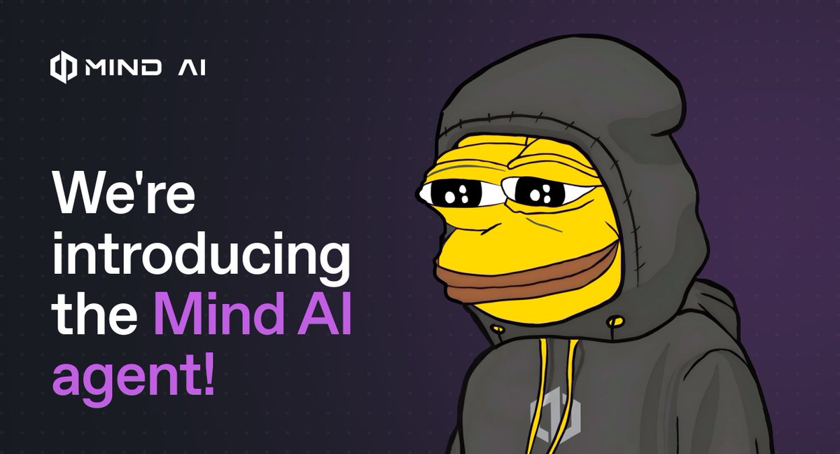 We're introducing the Mind AI agent!

<a href="/MindAIAGENT/">Mind AI Agent</a> is your AI-powered assistant for smarter crypto trading decisions.

The capabilities:

▫️ KOL performance and ROI tracking
▫️ Comparing influencer calls
▫️ Identifying market trends in real-time

He will help you cut through the