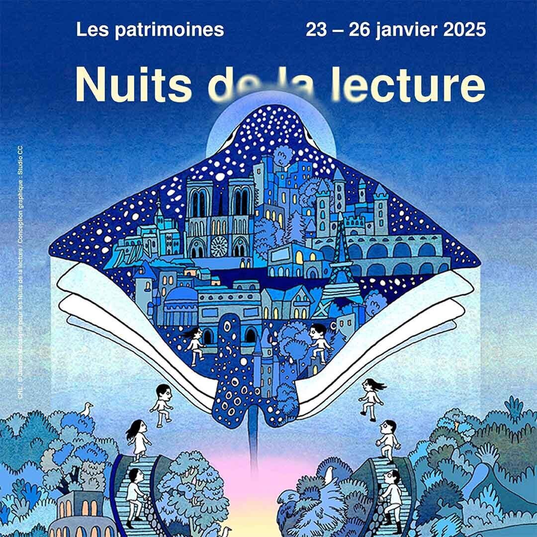Prefet62's tweet image. #Culture

📖🌙 La 9ème édition des #NuitsDeLaLecture se déroule du 23 au 26 janvier 2025 et a pour thème "Les patrimoines".

De nombreuses animations sont organisées dans le département du #PasDeCalais, retrouvez le programme via : nuitsdelalecture.fr/programme
