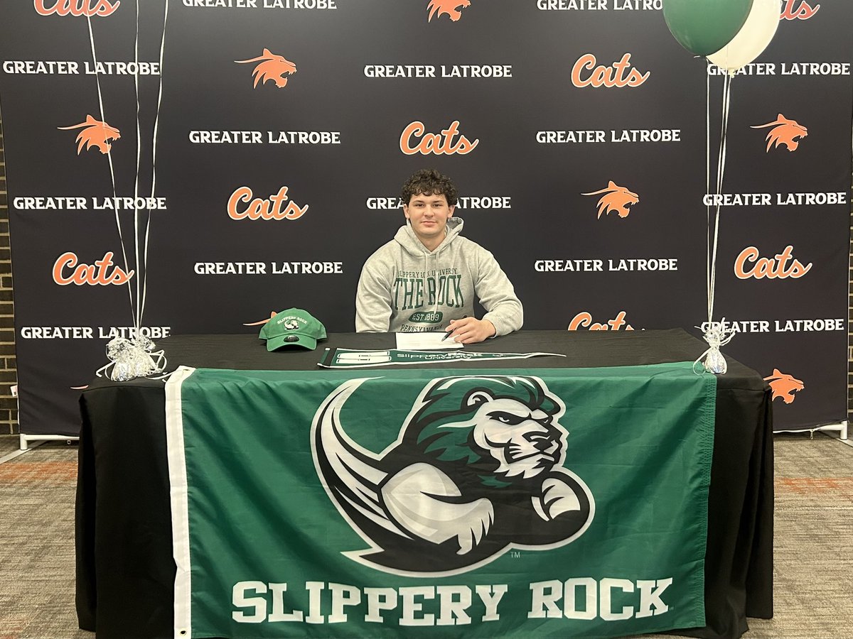 LatrobeBaseball's tweet photo. Congratulations Vince, proud of you! Go Rock! https://t.co/7ht5lAJwzT