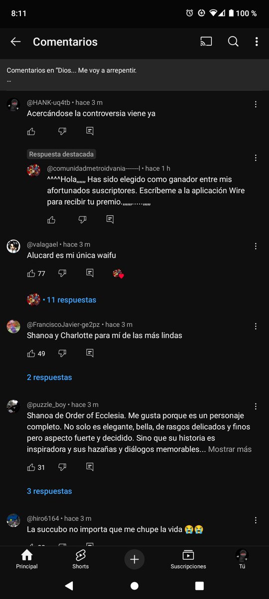 PabloPachuca3's tweet photo. @CMetroidvania Hay un perfil falso diciendo que gane en un concurso https://t.co/OS8xeZtn6z