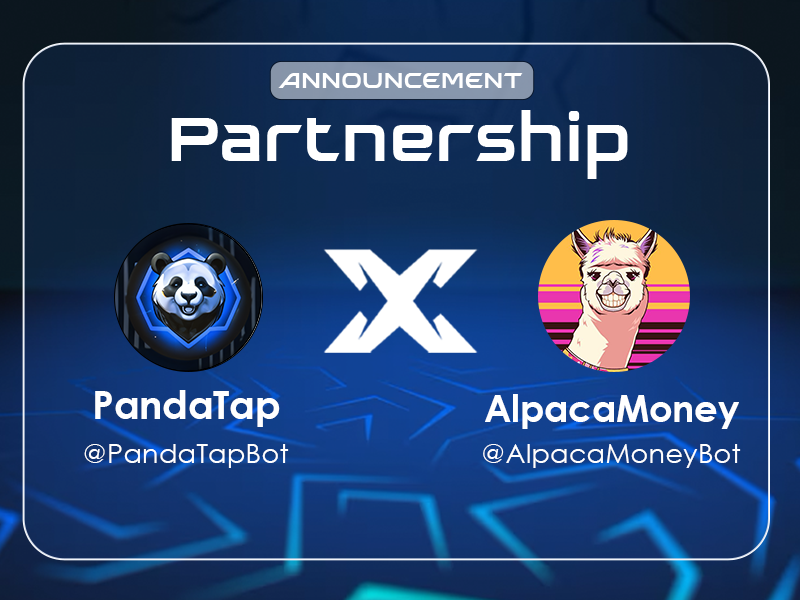 Pandatapcoin's tweet photo. 🚀 Partnership Announcement: PandaTap ✕ AlpacaMoney 🚀
PandaTap is partnering with AlpacaMoney (@AlpacaMoneyX ), the ultimate assets hub connecting multiple chains to TON! 💰✨

🌟 What’s in it for you?

Explore seamless asset transfers across chains.
Earn and manage your crypto securely with AlpacaMoney.
🐼 PandaTap joins AlpacaMoney to boost user rewards and make asset management more accessible.

📲 Start with AlpacaMoney:
Telegram Bot: https://t.co/77HrmAZMe8

🐼 Start tapping with PandaTap: https://t.co/WvWERUDIH1

#AlpacaMoney #AssetsHub #TONBlockchain #CryptoRewards #PandaTap #PTAP