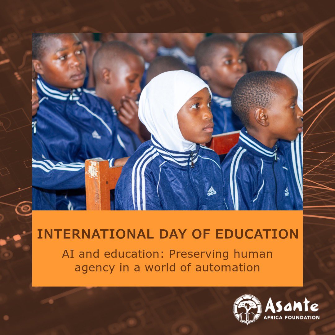 At Asante Africa Foundation, we empower youth in East Africa with the tools to adapt to an ever-changing world, ensuring they not only embrace technology but also lead with purpose and resilience. 

#InternationalDayOfEducation2025 #AAFempowers